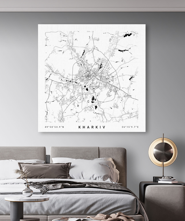 Map of a city