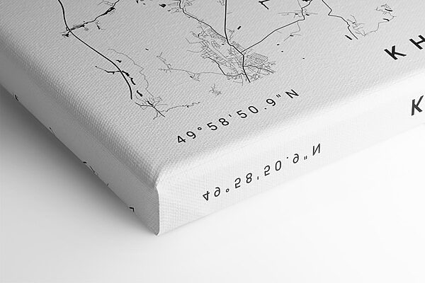 Map of a city