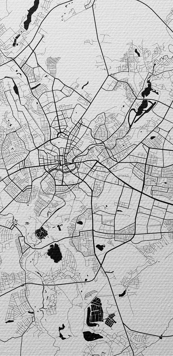 Map of a city