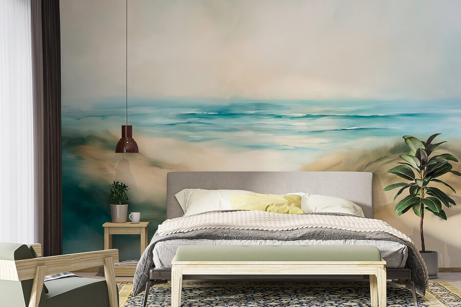 Pittura di una spiaggia Pittura di una spiaggia