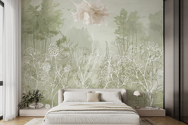 Disegno di piante e alberi Disegno di piante e alberi
