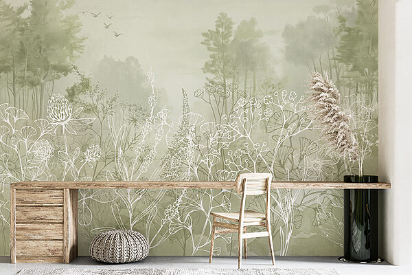 Disegno di piante e alberi Disegno di piante e alberi
