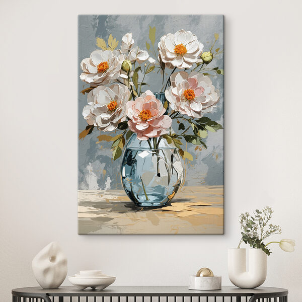 Quadri Quadri Vaso con dei fiori dentro (COD: s39850)