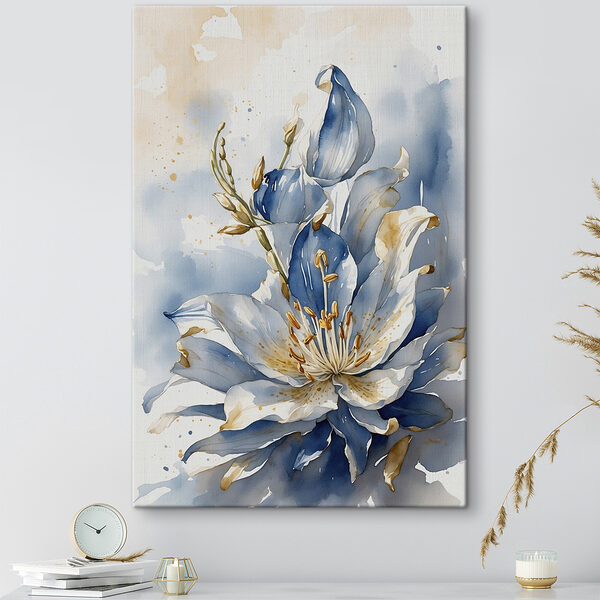 Watercolor of a flower