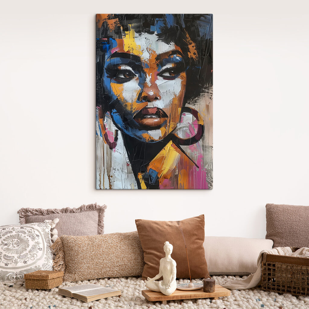 Painting of a woman Painting of a woman