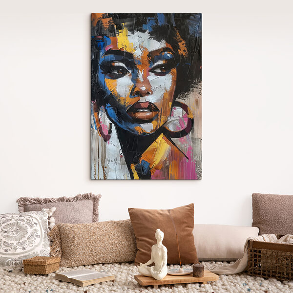 Painting of a woman Painting of a woman
