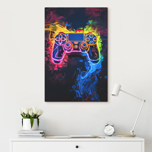 Quadri Quadri Controller per videogiochi con fumo colorato (COD: s39890)