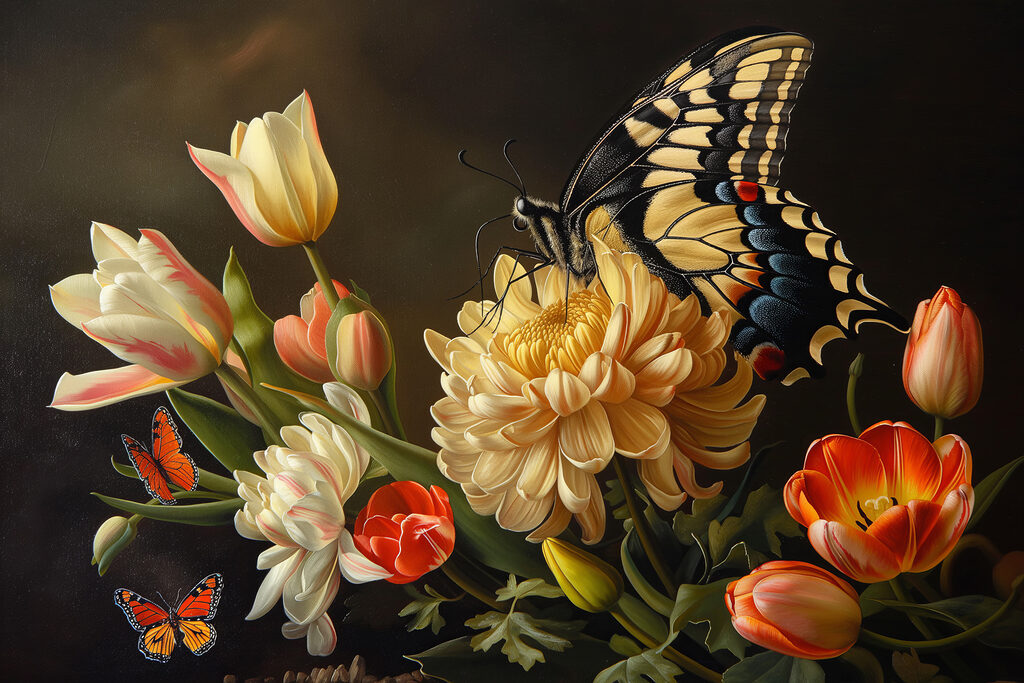 Butterfly on a flower