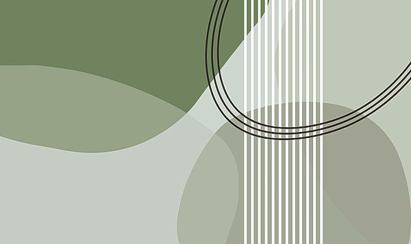 Sfondo verde e bianco con linee e cerchi Sfondo verde e bianco con linee e cerchi