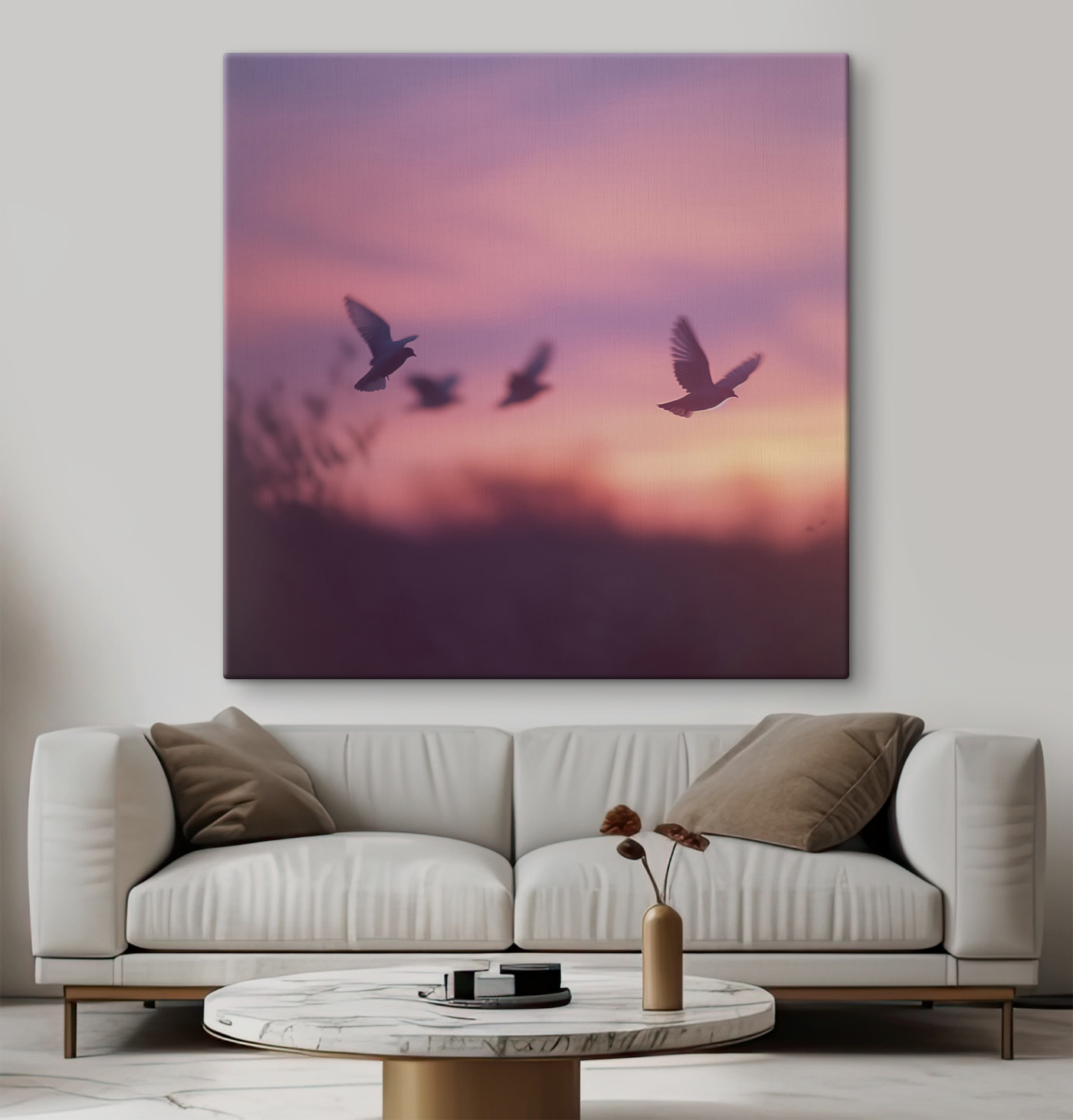 Group of birds flying in the sky Group of birds flying in the sky