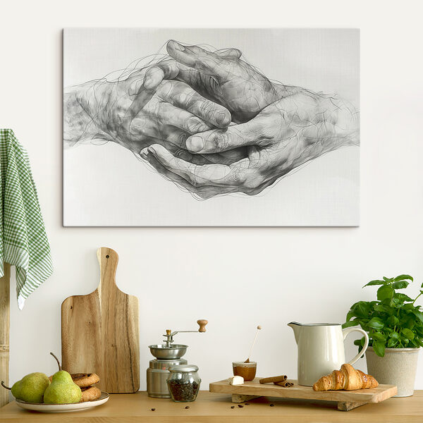 Quadri Disegno di due mani (COD: s40000) Quadri Quadri Disegno di due mani (COD: s40000)