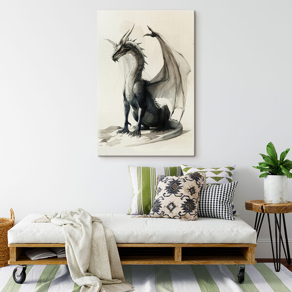 Quadri Quadri Disegno di un drago (COD: s40003)