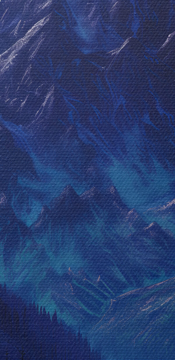Mountain range with trees and a river Mountain range with trees and a river