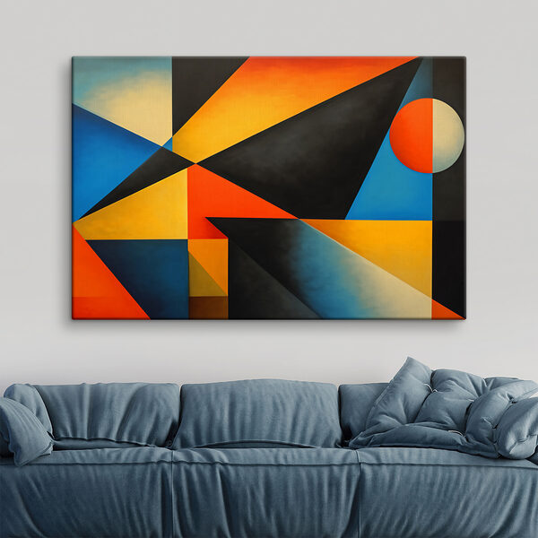 Quadri Opera d'arte colorata con un cerchio (COD: s40039) Quadri Quadri Opera d'arte colorata con un cerchio (COD: s40039)