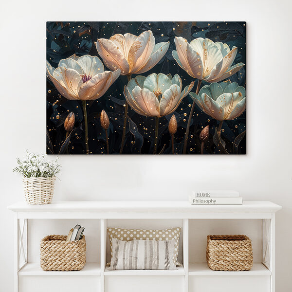 Quadri Quadri Fiori eleganti dai dettagli delicati (COD: s40023)
