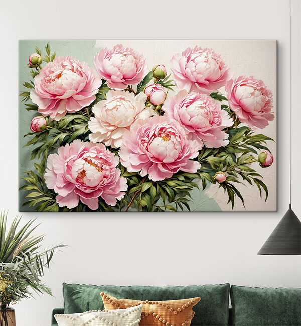 Quadri Mazzo di fiori rosa