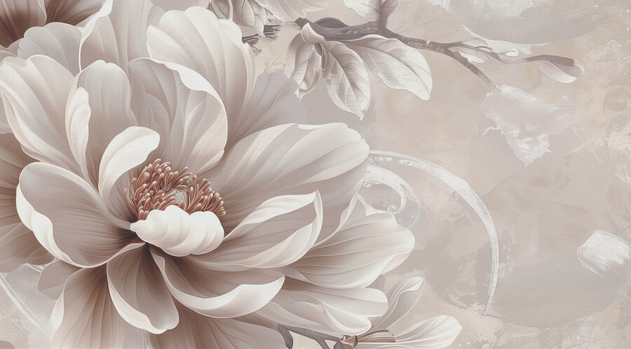 Carta da parati Primo piano di un fiore - immagine 4