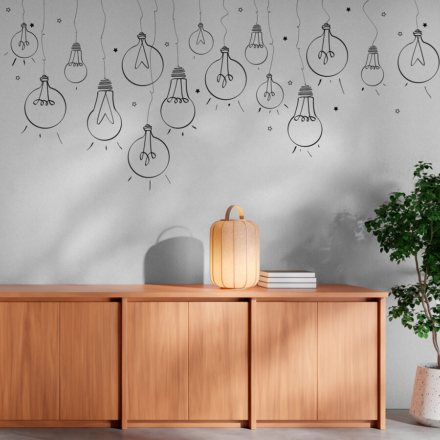 Linea di lampadine