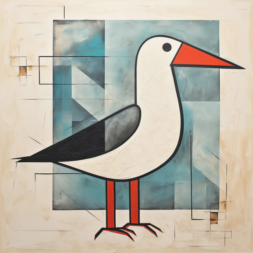 Painting of a bird