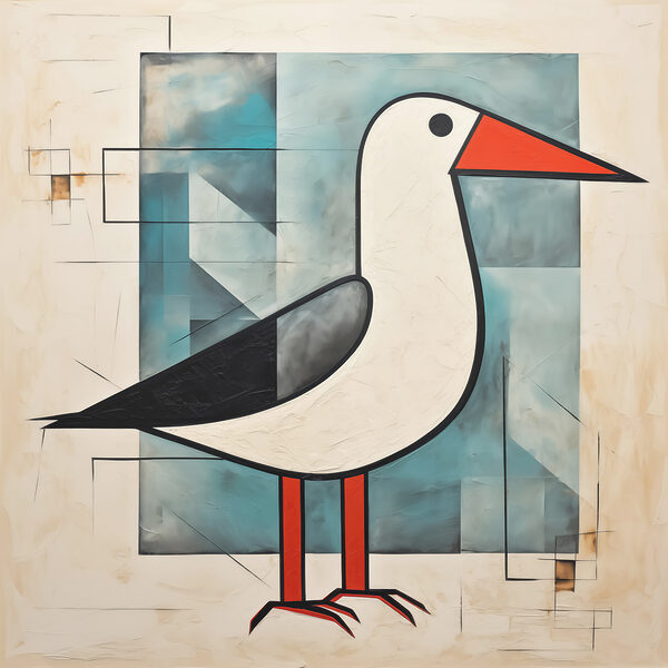 Painting of a bird