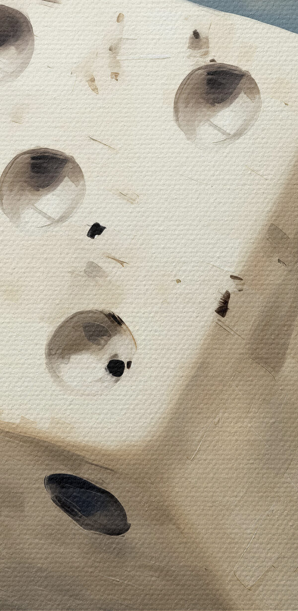 White dice with black dots White dice with black dots