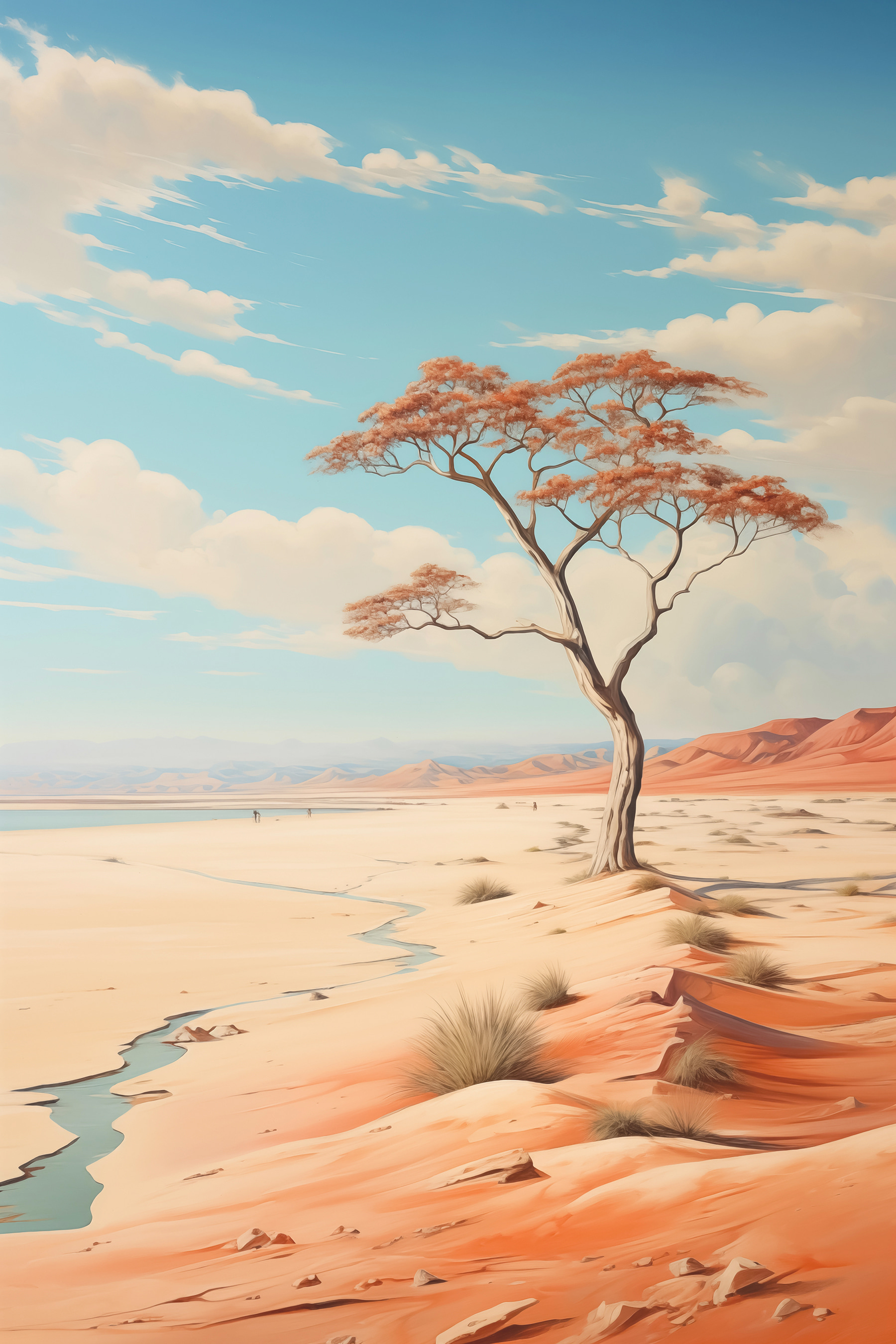 Tree in the desert