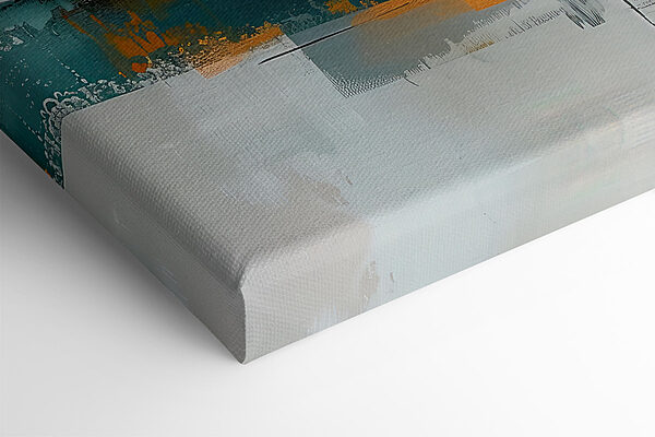 Painting of a boat in different colors Painting of a boat in different colors