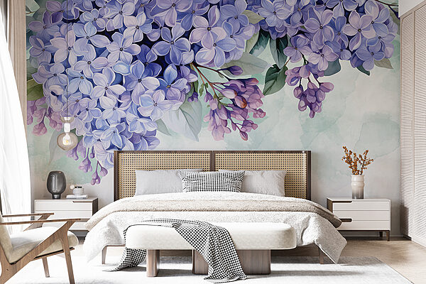 Mazzo di fiori viola Mazzo di fiori viola