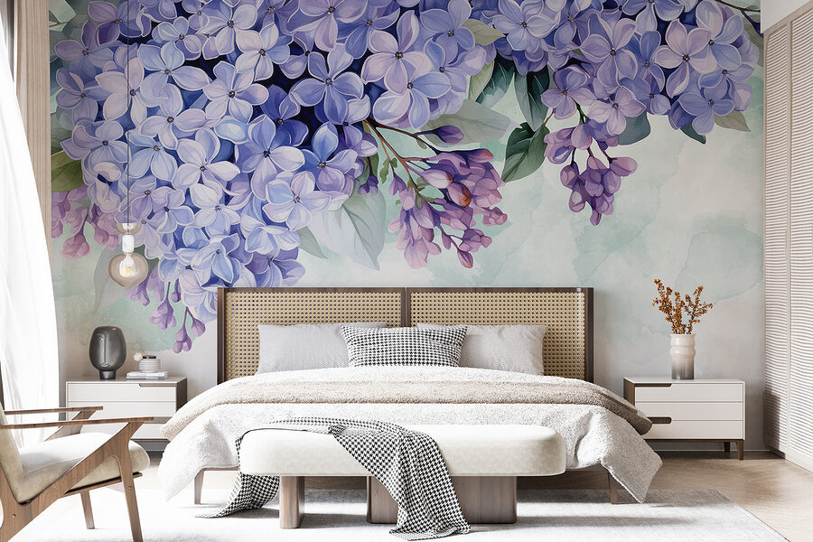 Mazzo di fiori viola Mazzo di fiori viola
