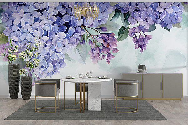 Mazzo di fiori viola Mazzo di fiori viola