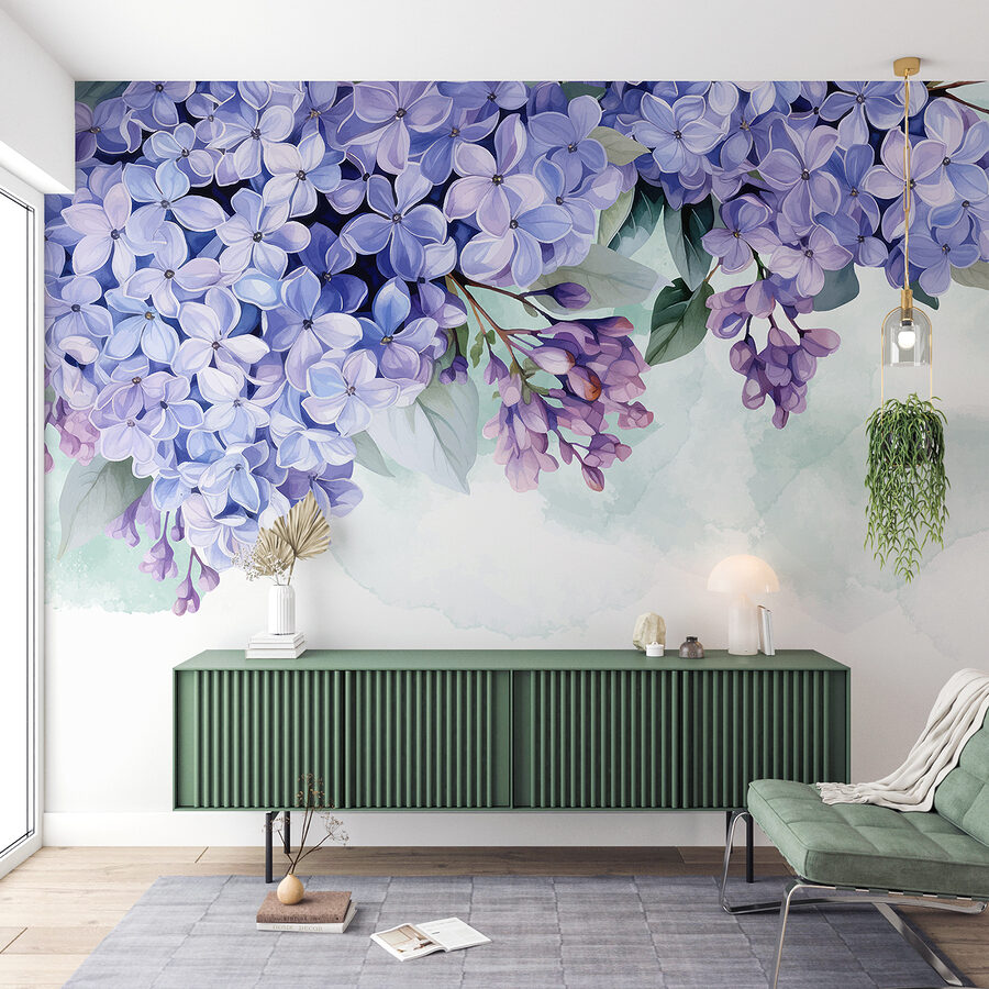 Mazzo di fiori viola Mazzo di fiori viola