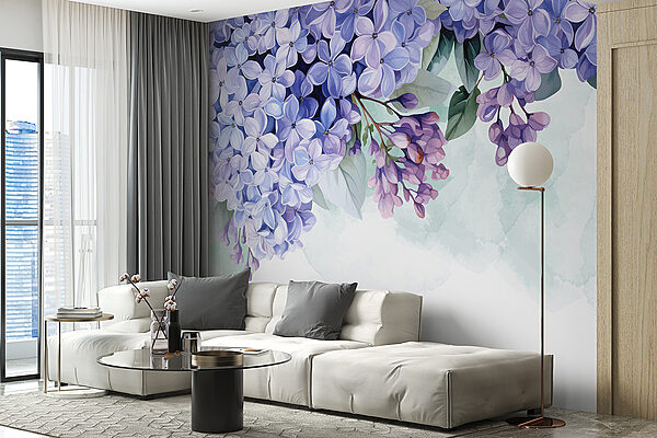 Mazzo di fiori viola Mazzo di fiori viola