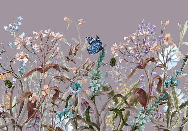 Farfalla su un fiore Farfalla su un fiore