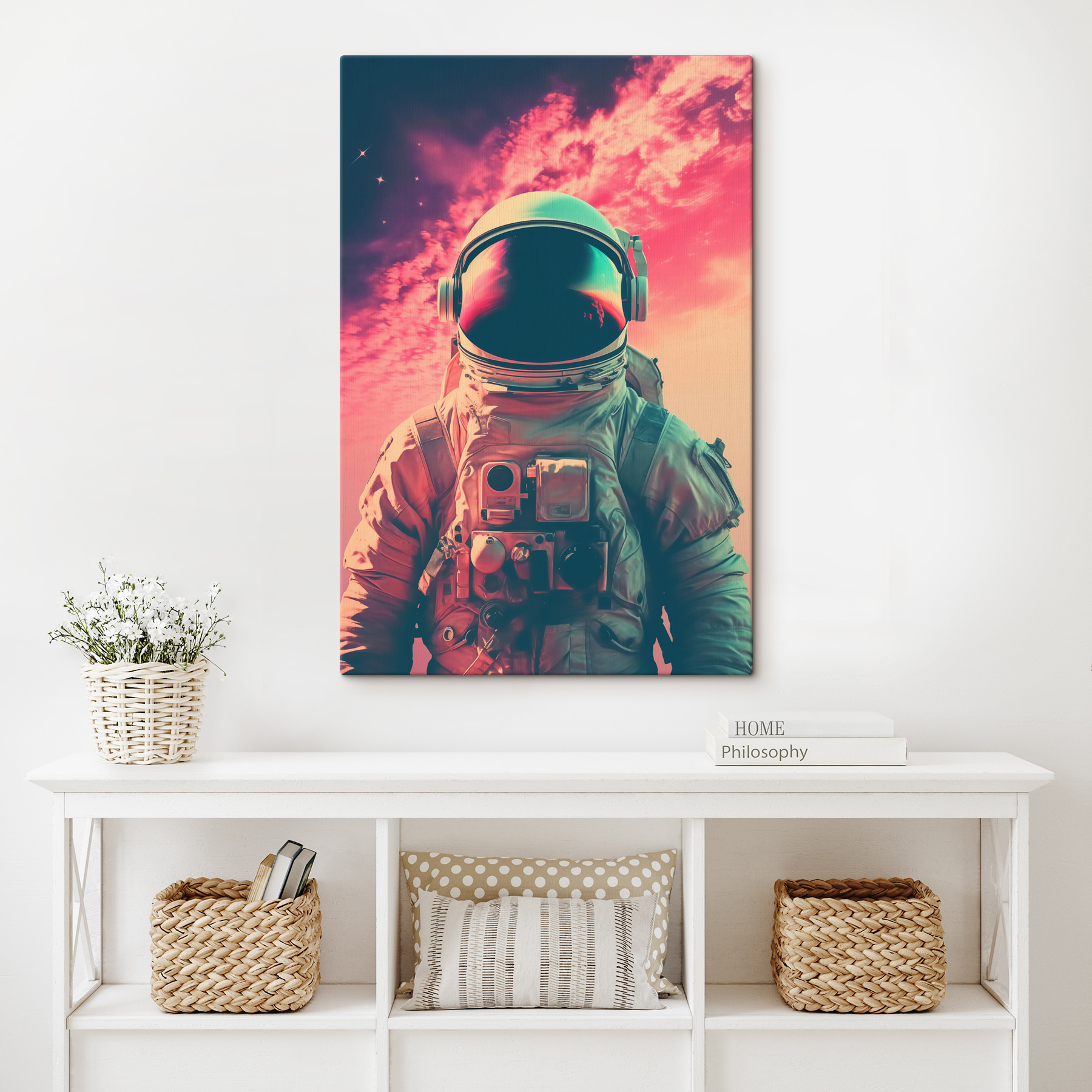 Astronaut in a space suit
