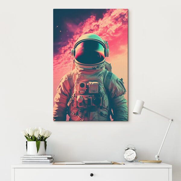 Astronaut in a space suit