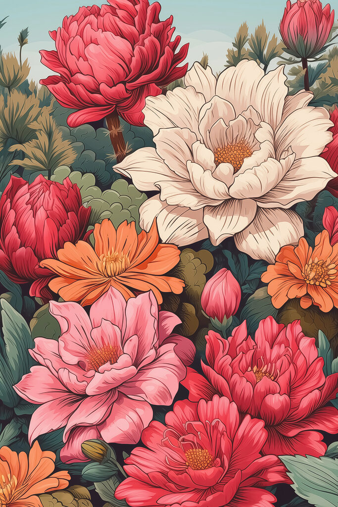 Close up of flowers