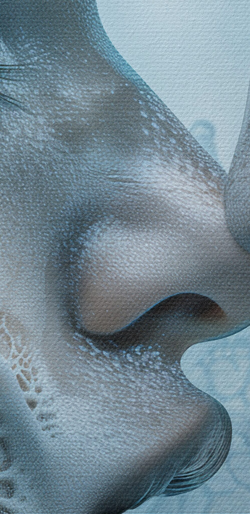 Close up of two people