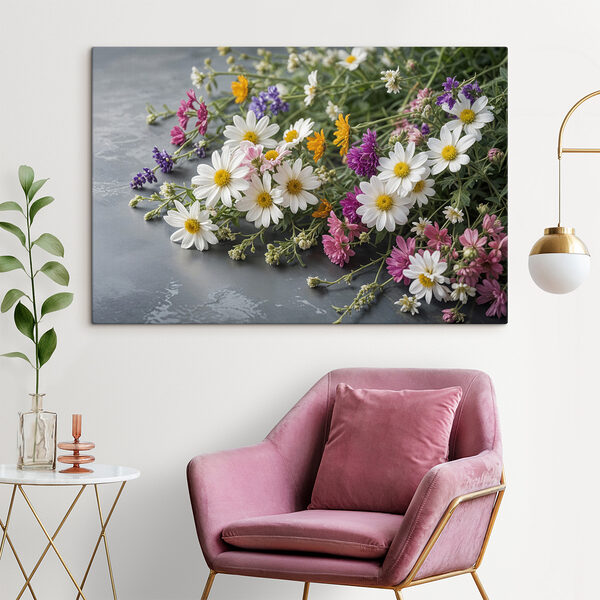 Quadri Mazzo di fiori colorati (COD: s40389) Quadri Quadri Mazzo di fiori colorati (COD: s40389)