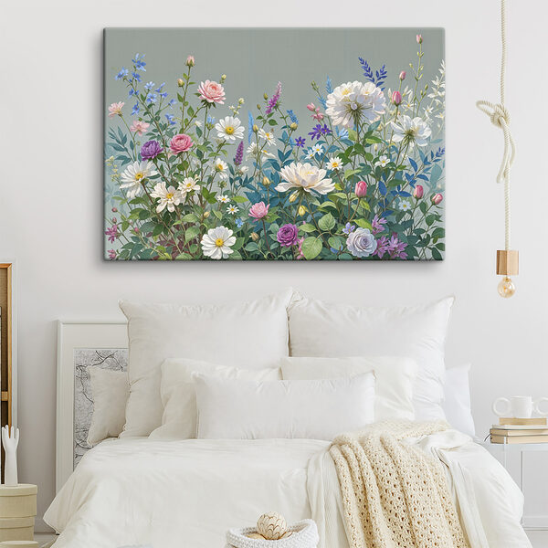Quadri Quadri Composizione di fiori e foglie (COD: s40393)