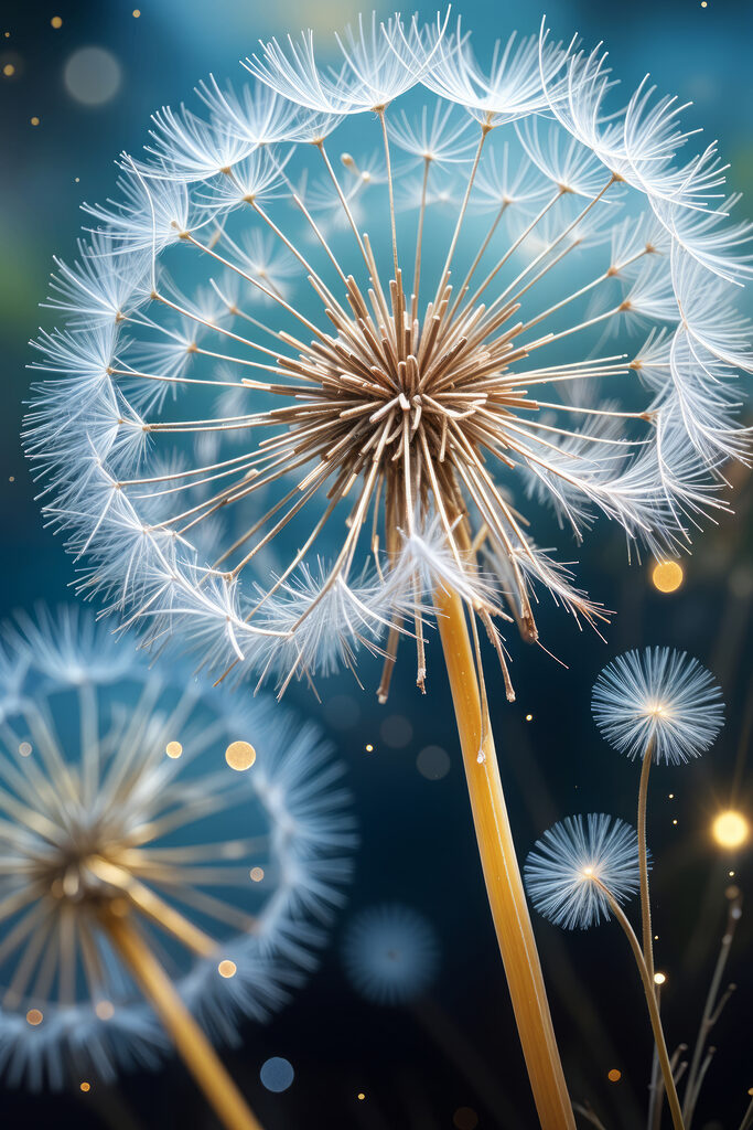 Close up of a dandelion