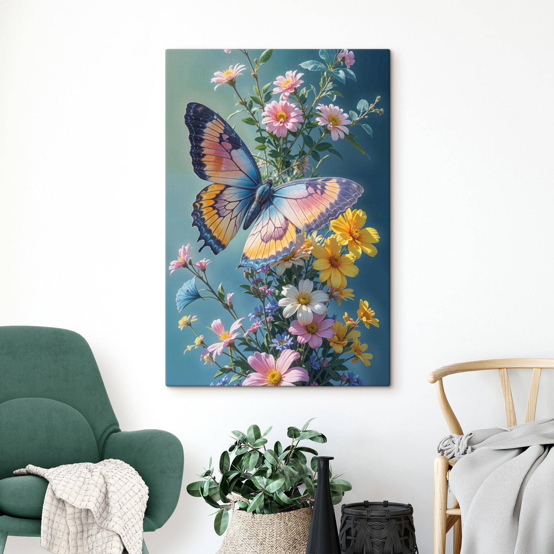 Butterfly on a flower Butterfly on a flower