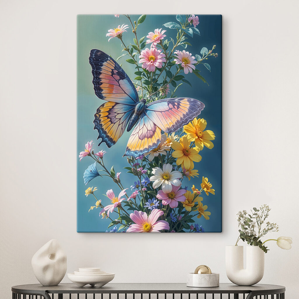 Butterfly on a flower Butterfly on a flower
