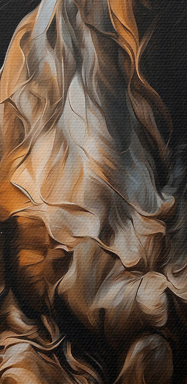 Horse with long hair running Horse with long hair running