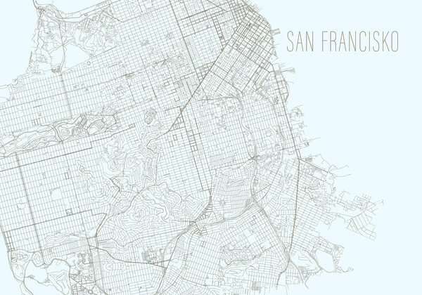 Mappa di una città Mappa di una città