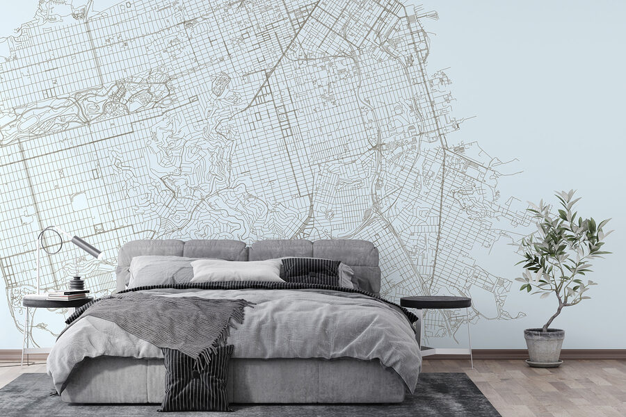 Mappa di una città