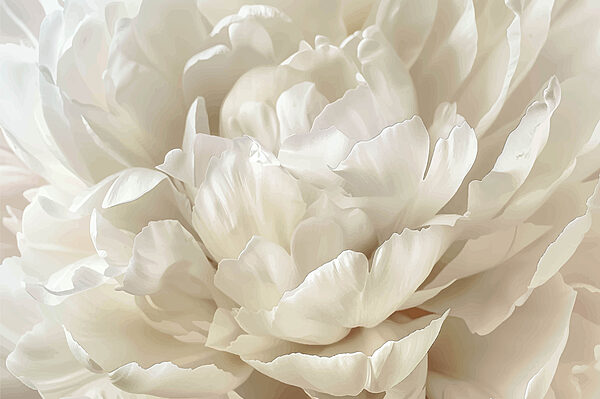 Primo piano di un fiore bianco Primo piano di un fiore bianco