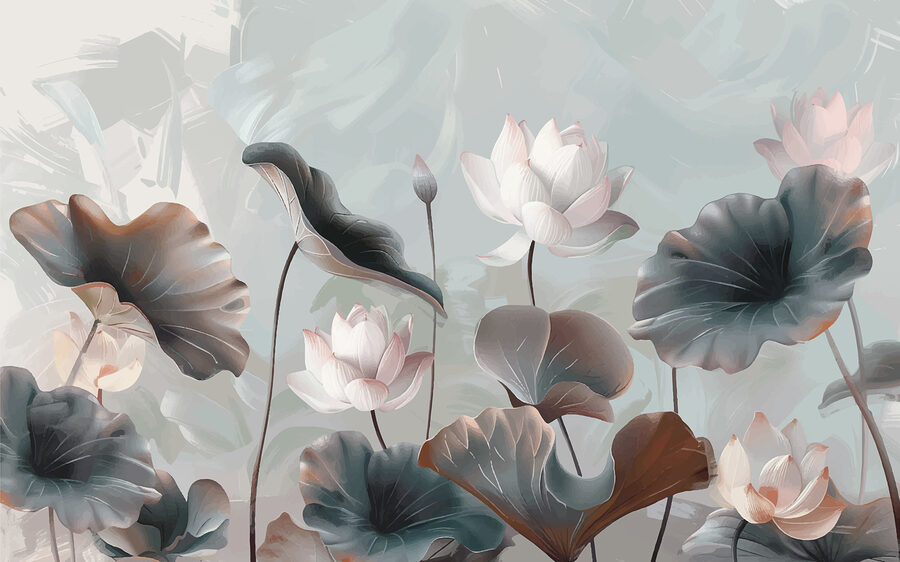 Carta da parati Primo piano di fiori - immagine 4