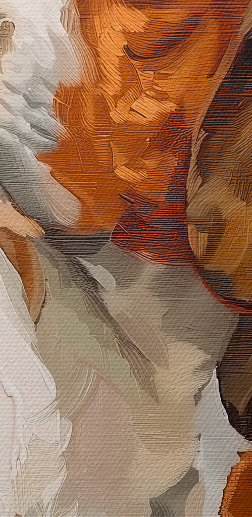 Painting of a dog