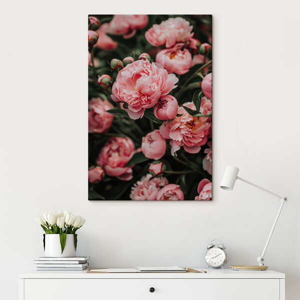 Group of pink flowers