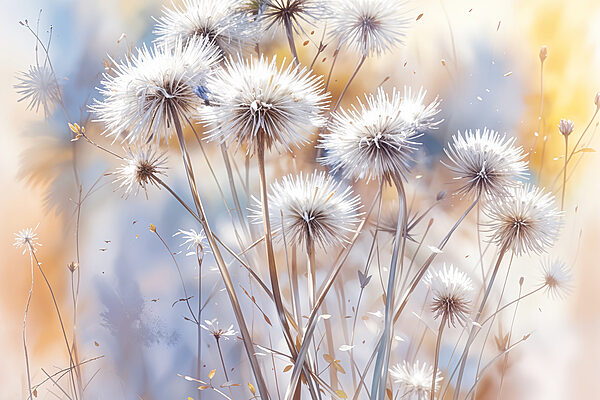 Group of white flowers